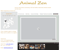 Tablet Screenshot of animalzen.net